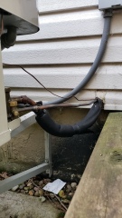 Refrigerant piping crimp and rout question (C) InspectApedia.com reader